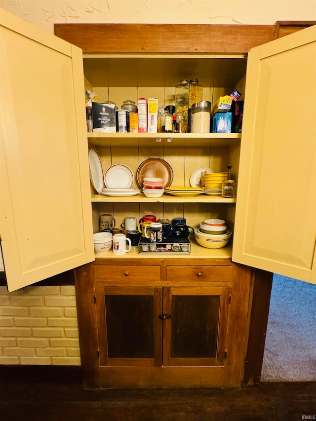 view of pantry