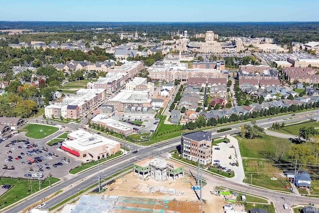 aerial view
