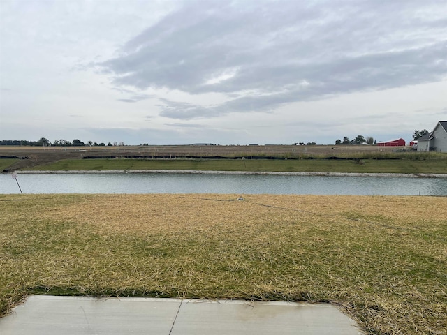 view of water feature