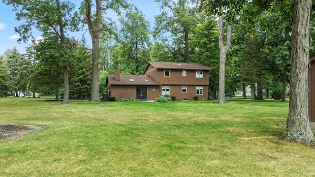 exterior space featuring central AC unit