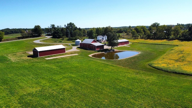 view of community with a yard