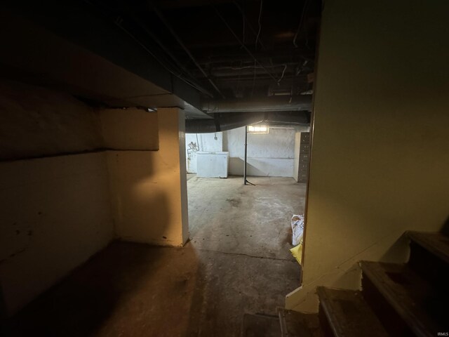 232 S Main St, Avilla, IN 46710 - view of unfinished basement