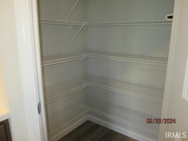 view of pantry