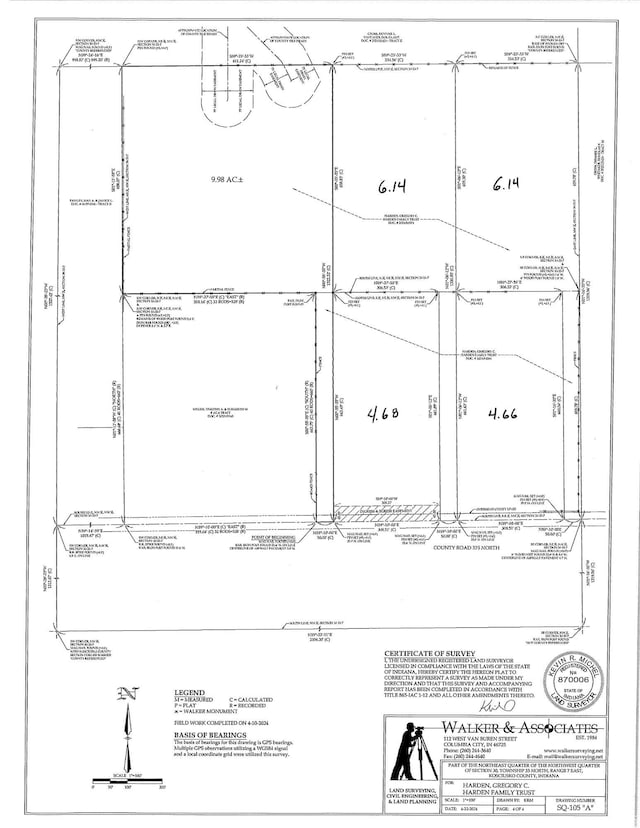 Listing photo 3 for TBD2 E 375 N, Warsaw IN 46582