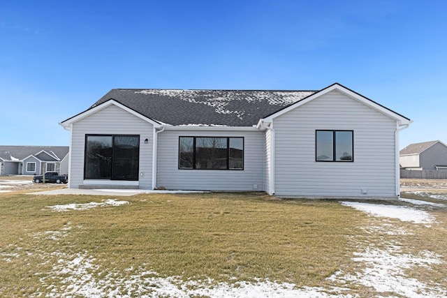 602 Zion Hill Rd, Ligonier, IN 46767 - view of front facade with a shingled roof and a yard