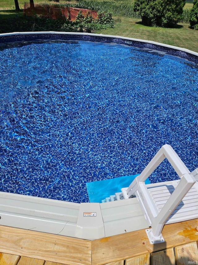 view of pool