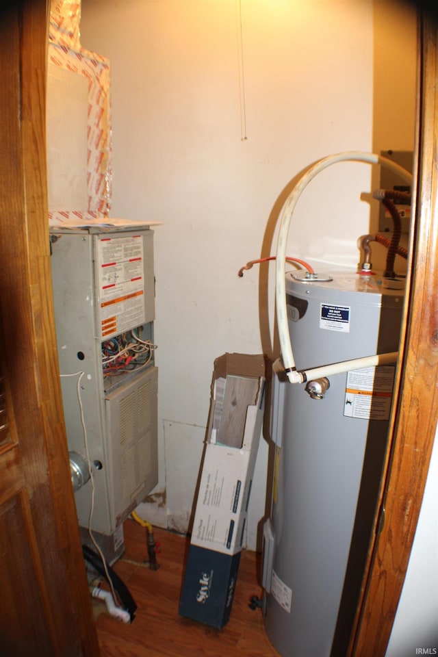 utilities featuring water heater