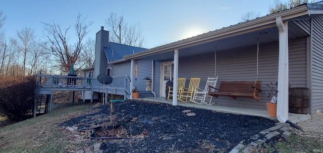 view of back of house