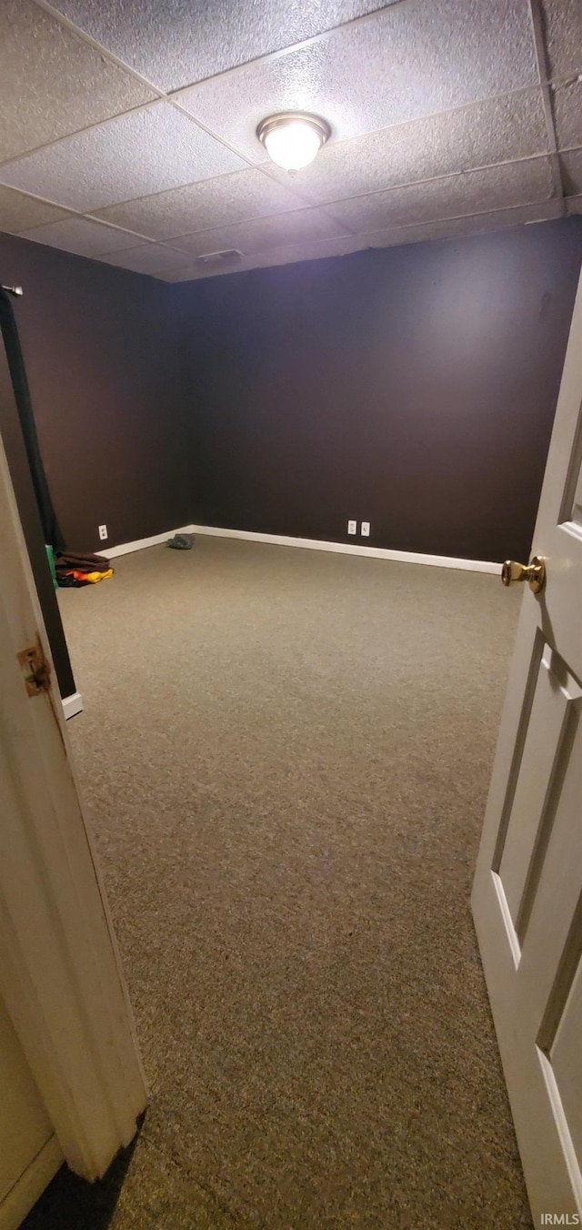 spare room with carpet flooring