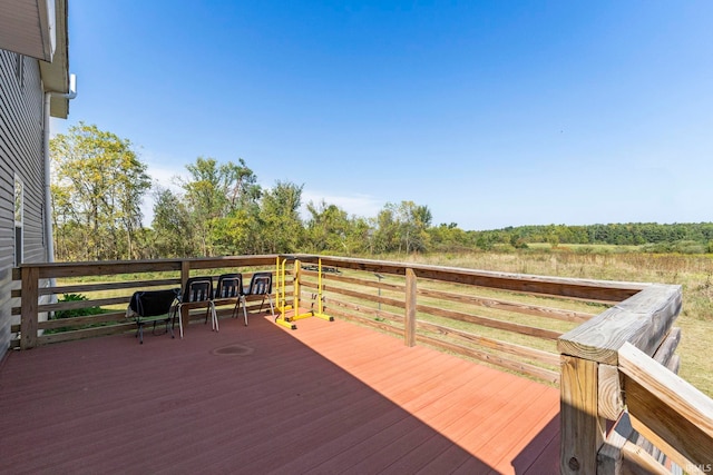 view of deck