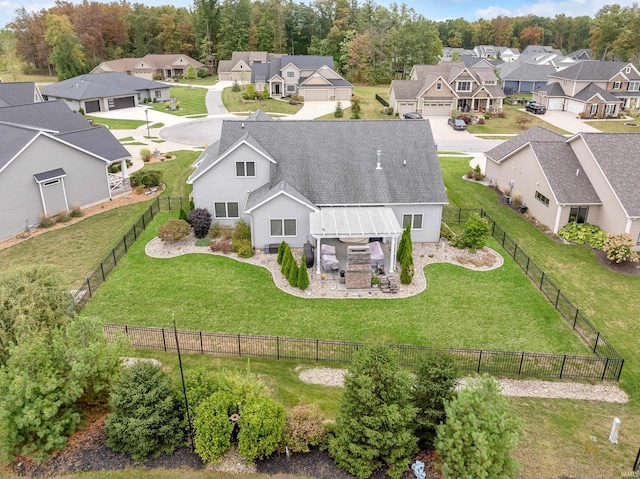 381 Elderwood Ct, Fort Wayne, IN 46845 - drone / aerial view featuring a residential view
