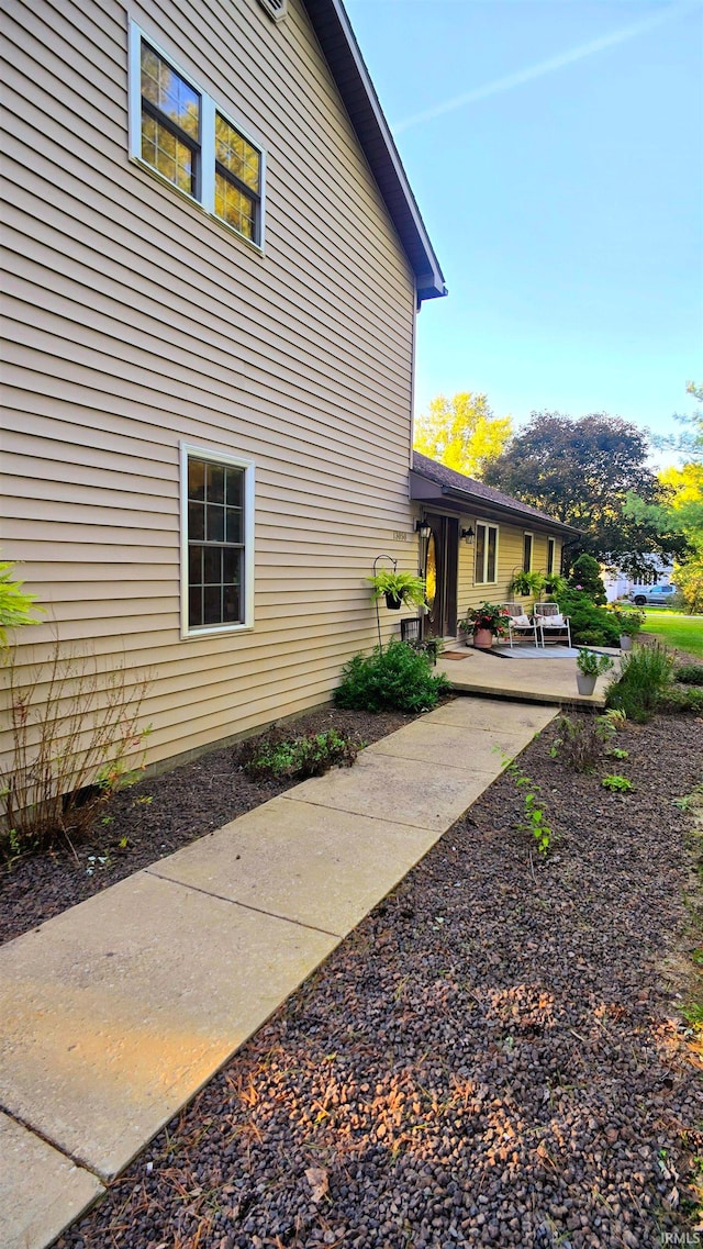 view of side of home