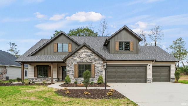 view of craftsman inspired home