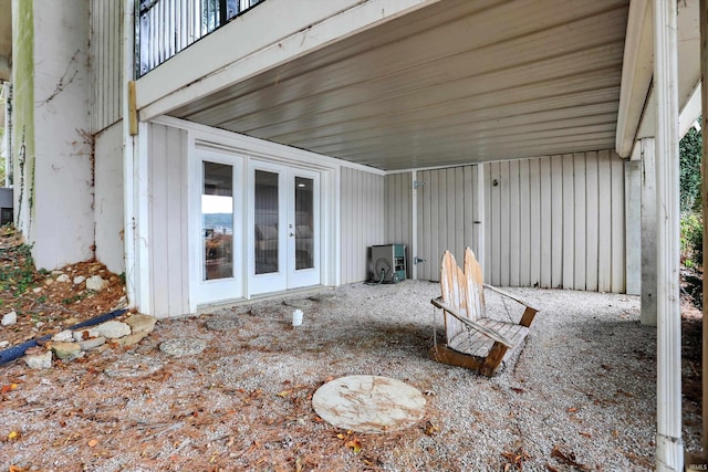 view of patio / terrace with french doors