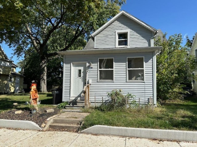 view of bungalow-style home