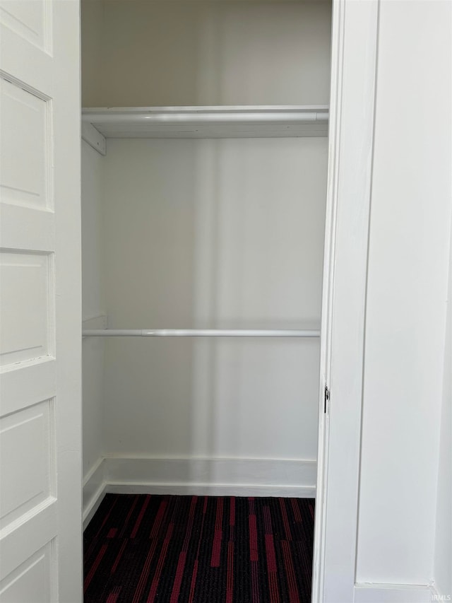 view of closet