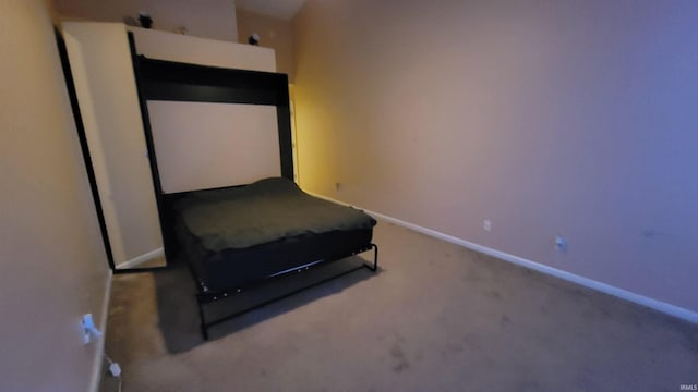 unfurnished bedroom featuring carpet floors