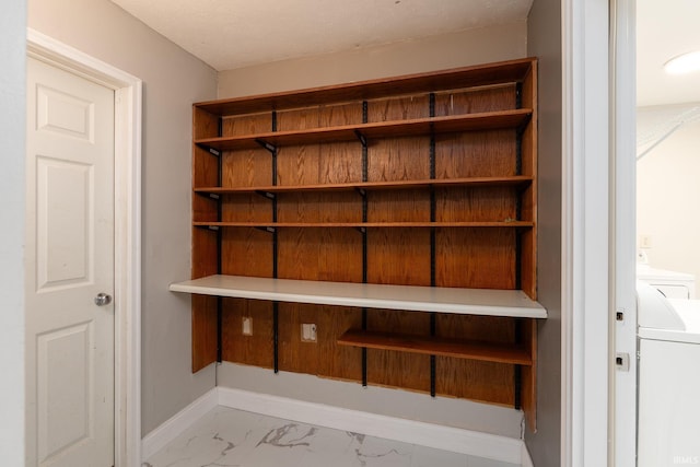 mudroom featuring washer / clothes dryer