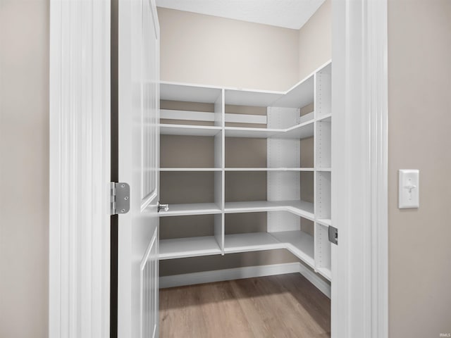 view of pantry