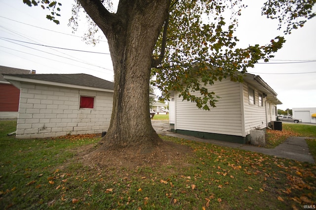 view of property exterior featuring cooling unit