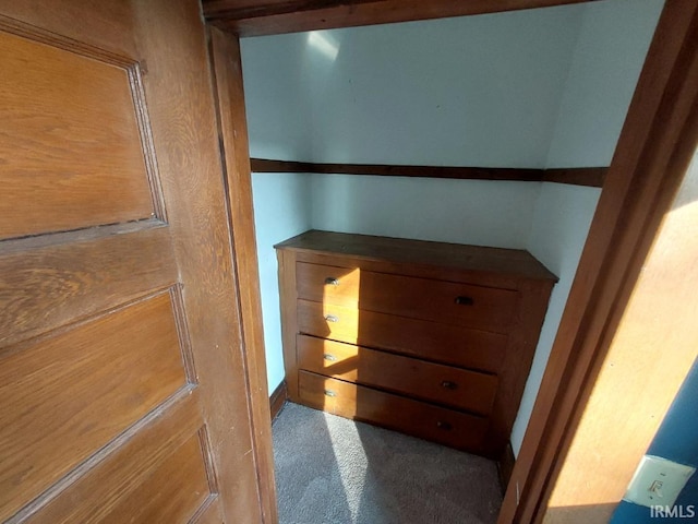 view of closet