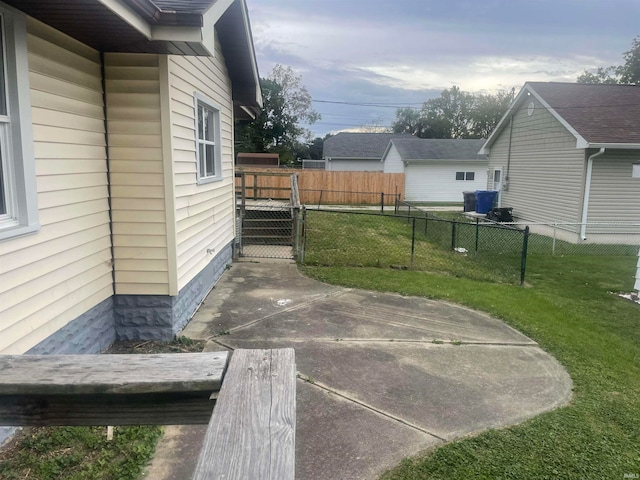 view of patio / terrace with a deck