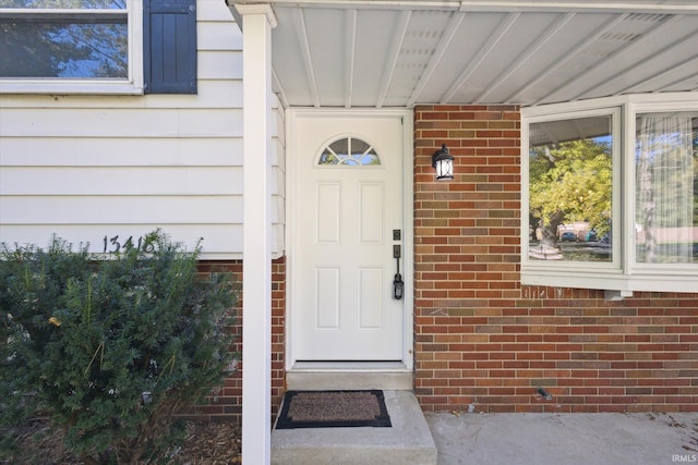 view of property entrance