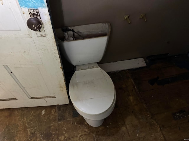 bathroom with toilet