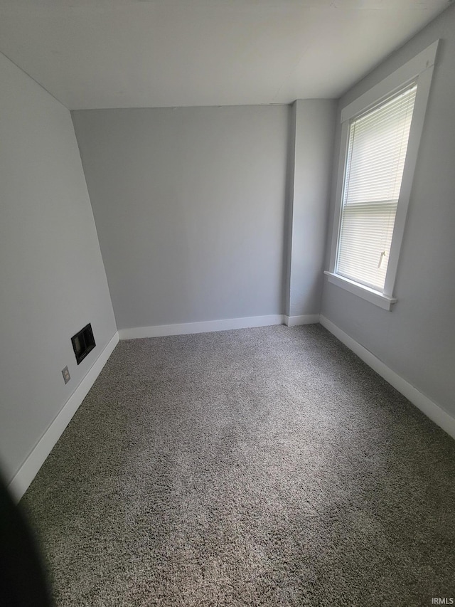 spare room featuring carpet floors