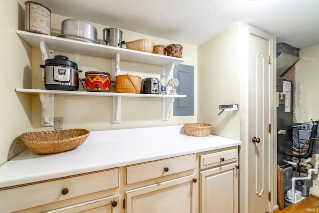 pantry with electric panel