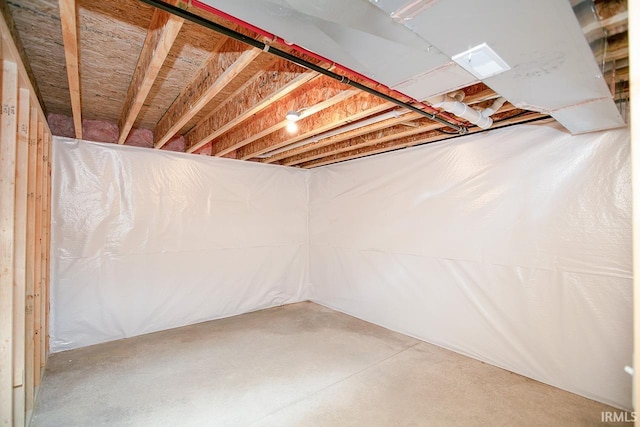 1916 Newbury Cir, Goshen, IN 46526 - view of unfinished below grade area