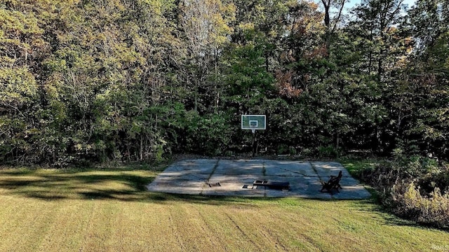 3708 State Ferry Rd, Solsberry, IN 47459 - view of sport court with a yard