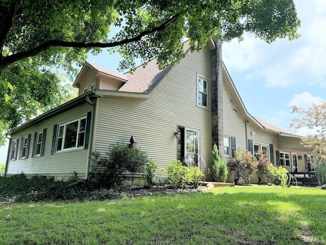 3810 E 100 N, Flora, IN 46929 - view of property exterior featuring a lawn