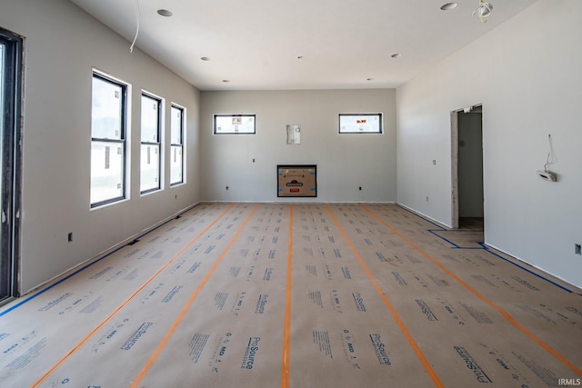 18609 Bracken Fern Ct, South Bend, IN 46637 - unfurnished living room with baseboards