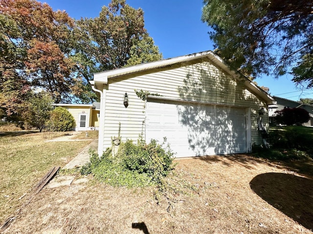 view of property exterior