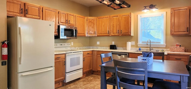 kitchen featuring sink and appliances with stainless steel finishes