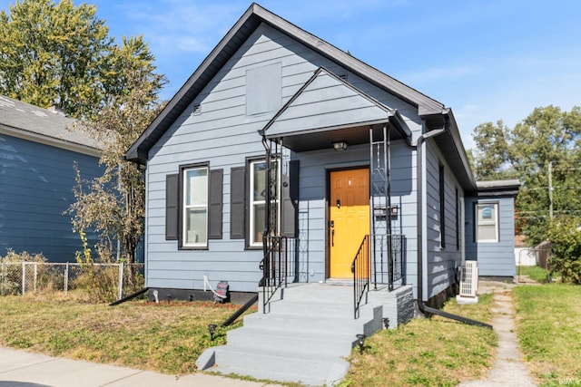 bungalow with ac unit