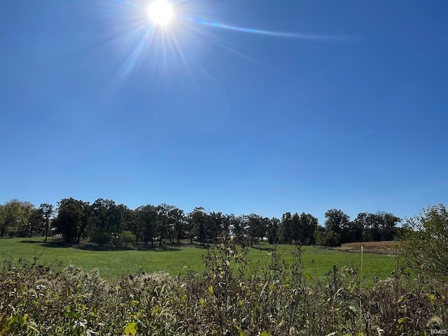 view of landscape with a rural view