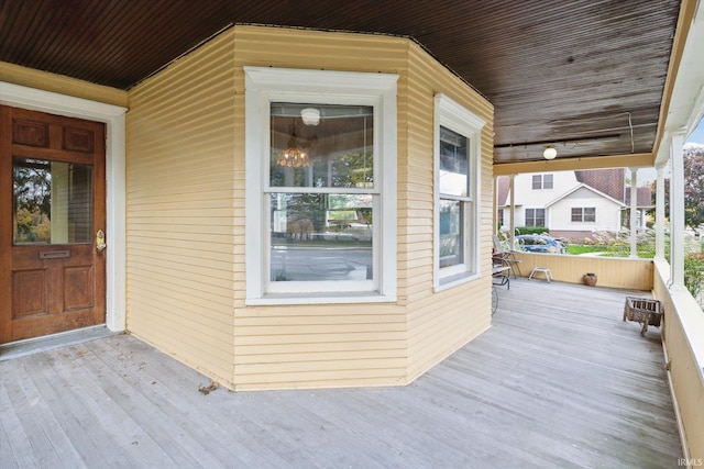 1025 W Lincolnway, Mishawaka, IN 46545 - deck featuring covered porch