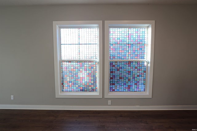 3088 Ashdon Dr, Newburgh, IN 47630 - empty room with wood finished floors and baseboards