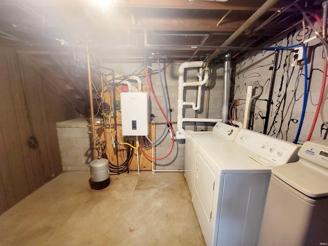 laundry area with washer and clothes dryer