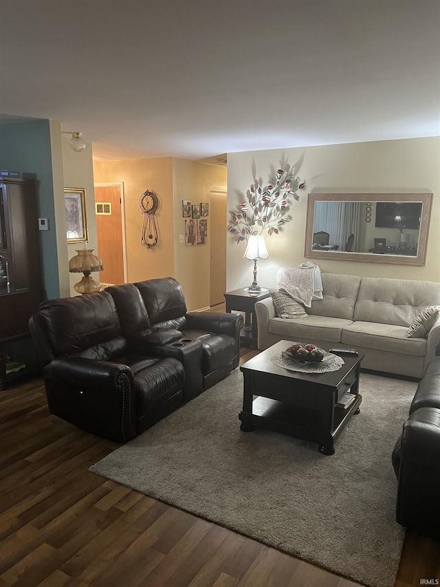 4116 N Lancaster Dr, Muncie, IN 47304 - living area featuring wood finished floors