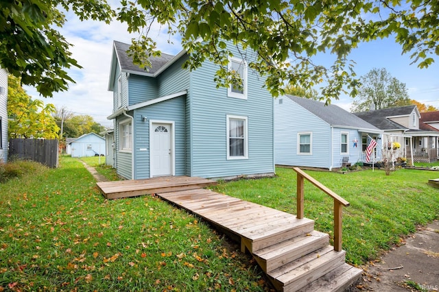 1316 S 19th St, New Castle, IN 47362 - view of back of house