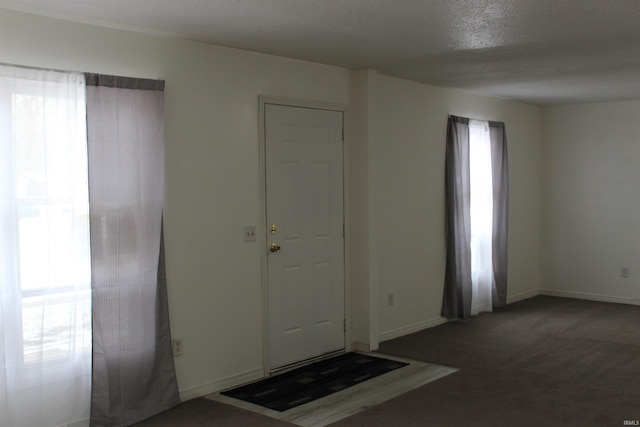 308 Clyde Ave, Angola, IN 46703 - carpeted entrance foyer with baseboards
