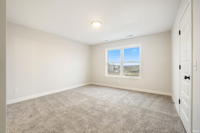 interior space with carpet flooring