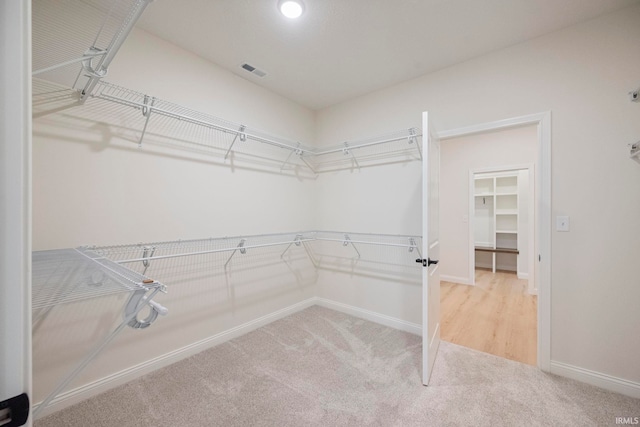 4848 Abbeyville Dr, Lafayette, IN 47909 - walk in closet featuring carpet floors