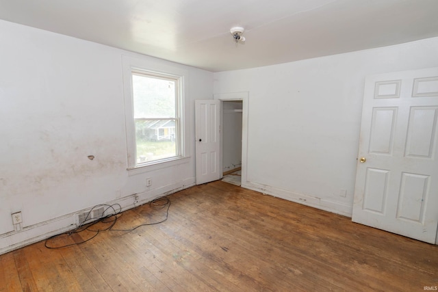 1815 Elwood Ave, South Bend, IN 46628 - unfurnished bedroom with wood-type flooring