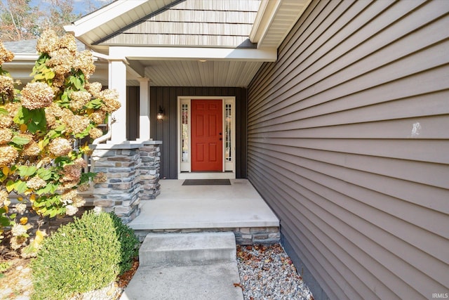 view of entrance to property