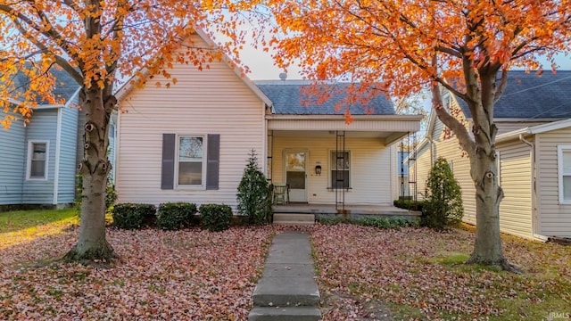 bungalow-style house with a porch