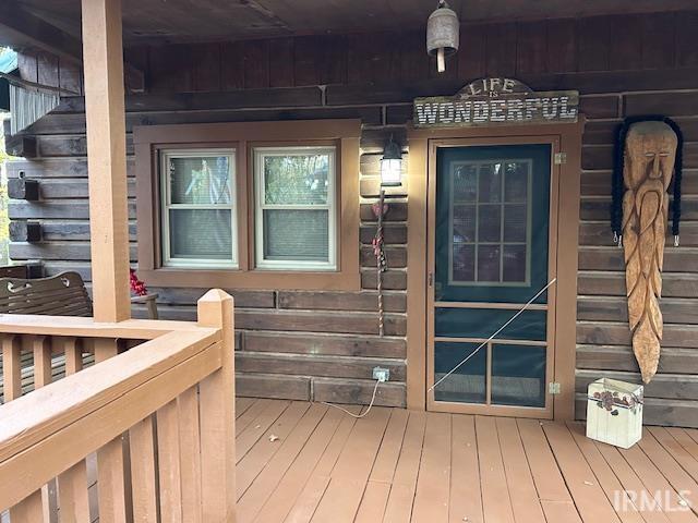 3210 Cedar Gap Ln, Birdseye, IN 47513 - view of doorway to property